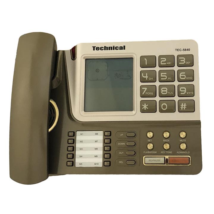 تلفن تکنیکال مدل TEC-5840 Technical TEC-5840 Phone